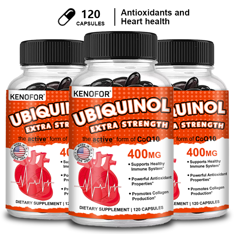 KENOFOR Ubiquinol CoQ10 400 mg - Coq10 Ubiquinol Softgel 评论和价格