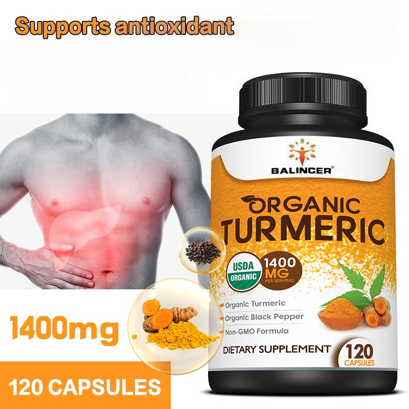 Organic Turmeric with Black Pe - Turmeric Curcumin Capsule 评论和价格